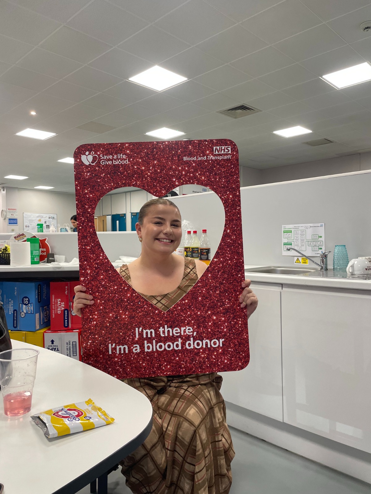 Yolandi Blood Donation